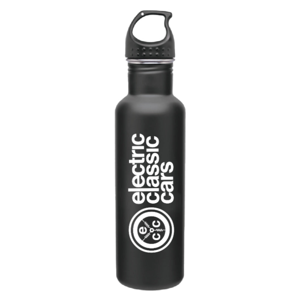 Big Logo Stainless Steel Water Bottle – Electric Classic Cars